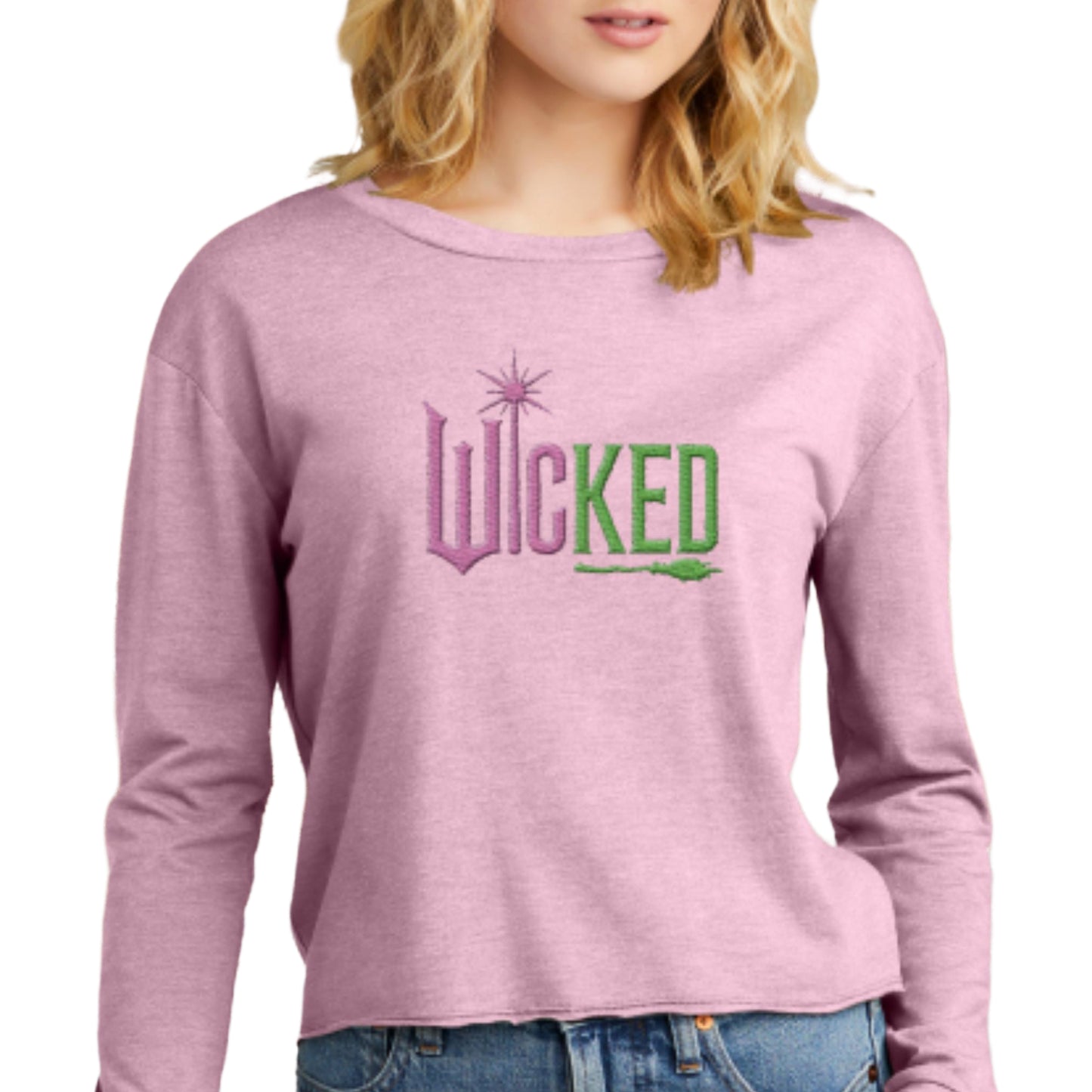 Long-sleeve Midi Crewneck Wicked T-shirt