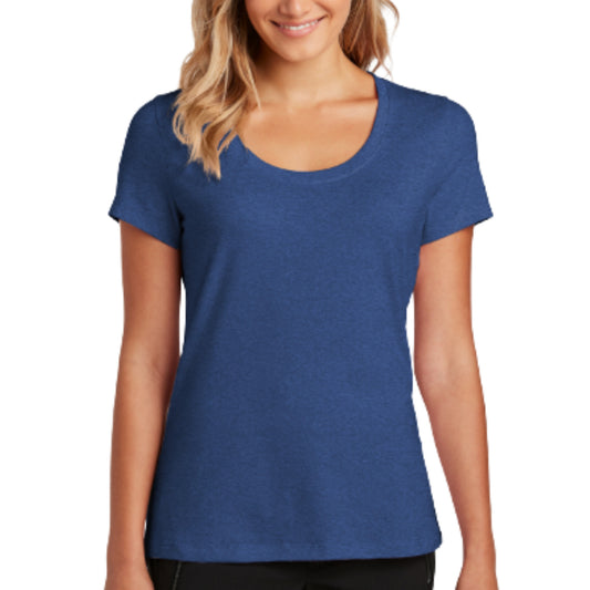 Scoop neck Short-sleeve T-shirt