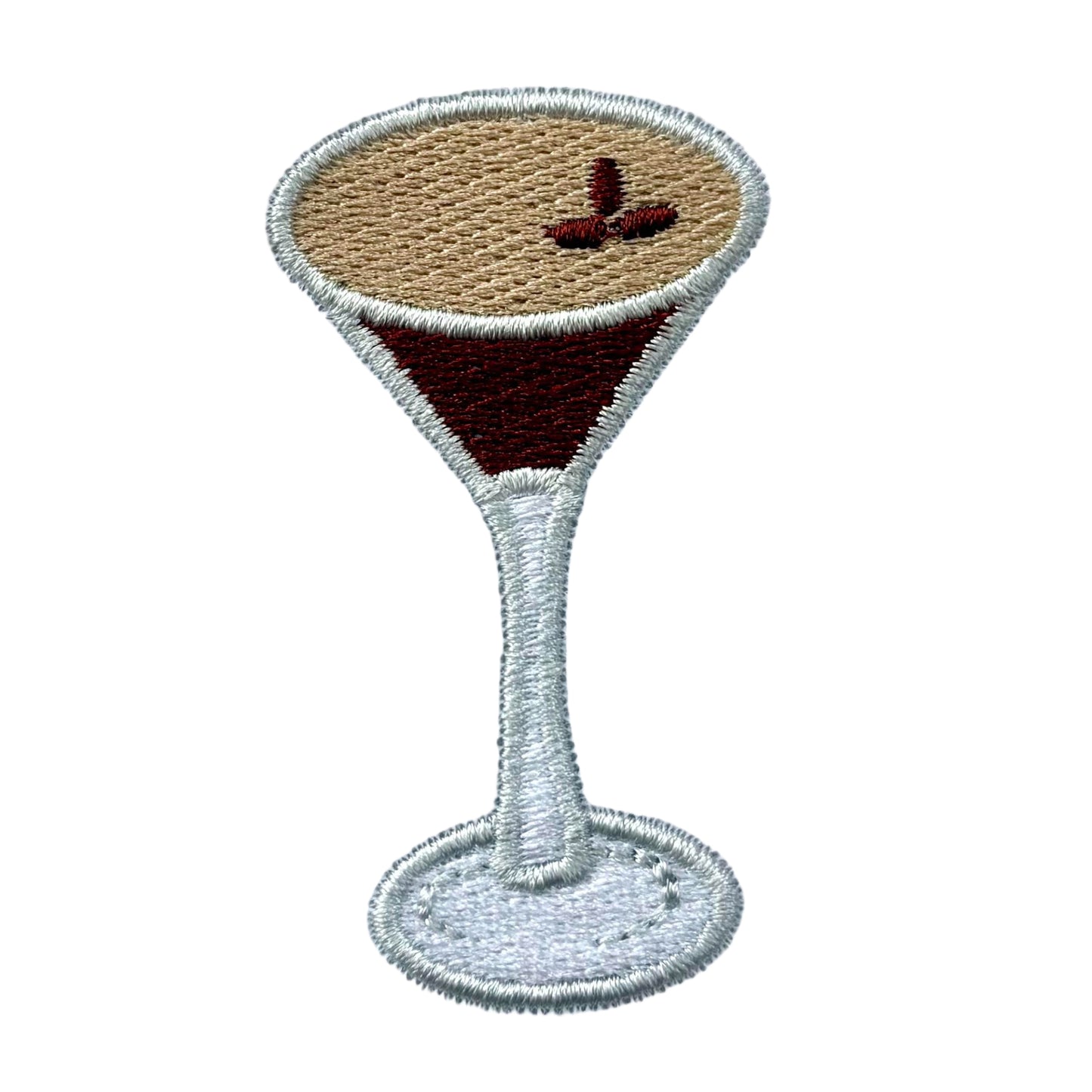 White Linen Embroidered Espresso Martini Napkins