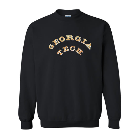 Women's Crewneck Georgia Tech Sweatshirt