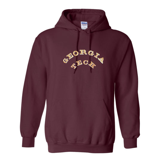 Men's Hooded Georgia Tech Sweatshirt