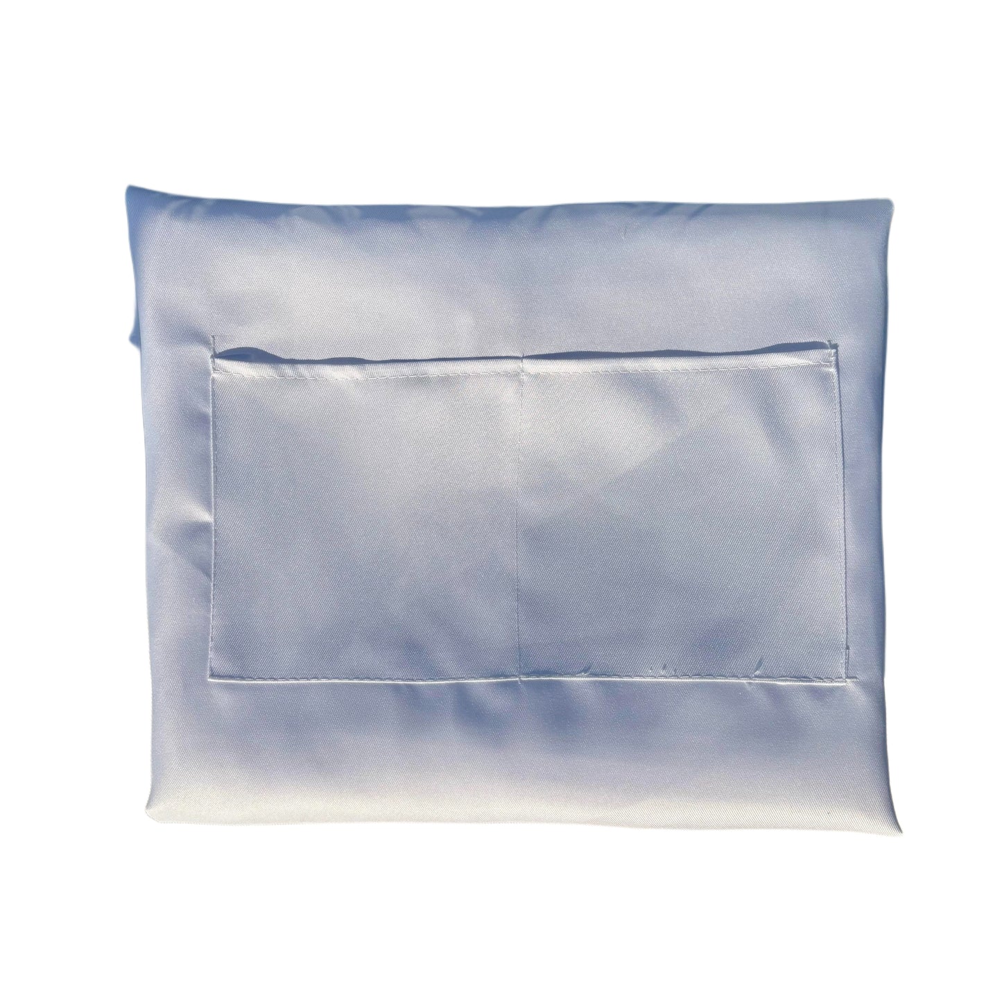 Embroidered White "Grill Master" Apron with Adjustable Neck Strap and Front Pockets