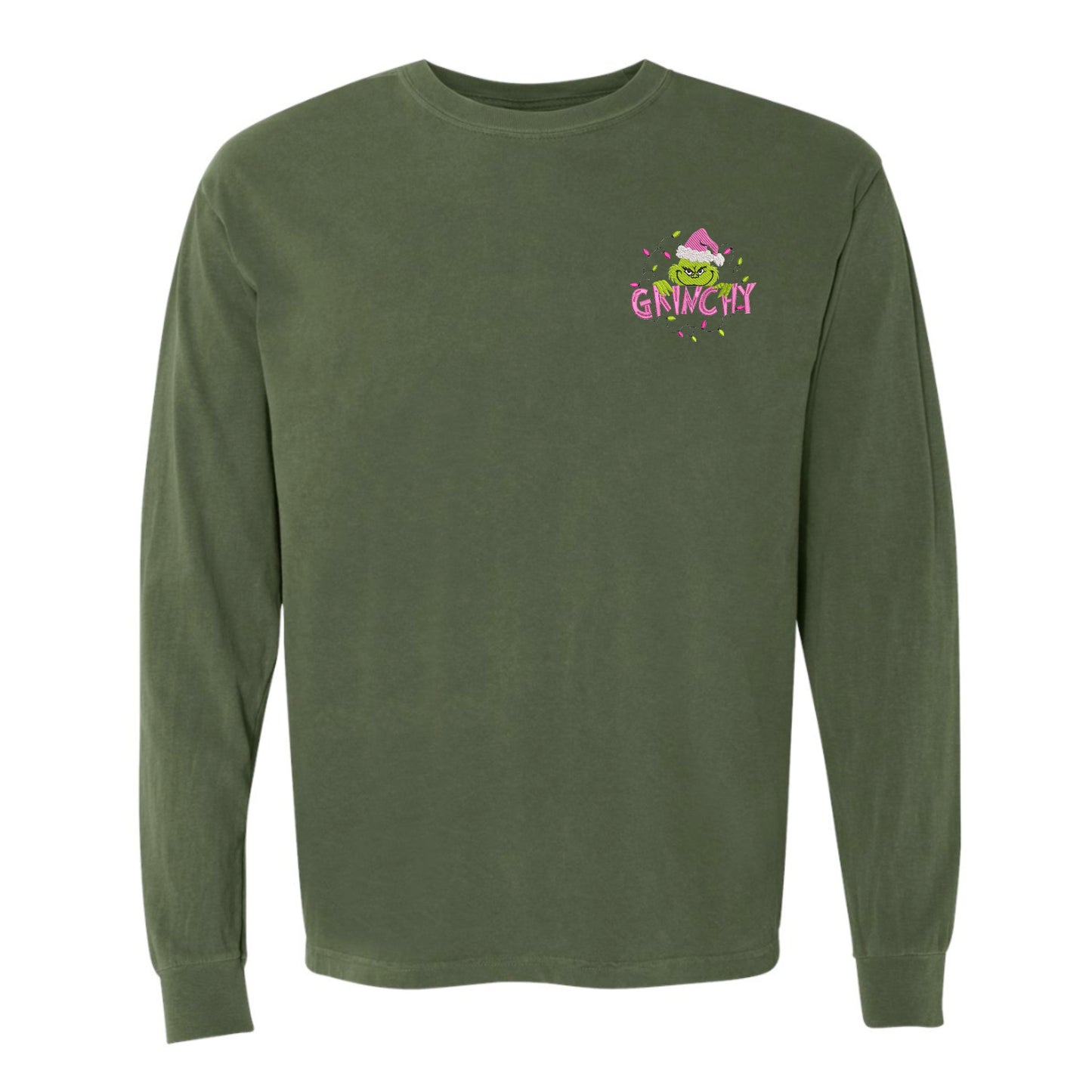 Men's Long-sleeve Heavyweight Gr*nchy T-shirt