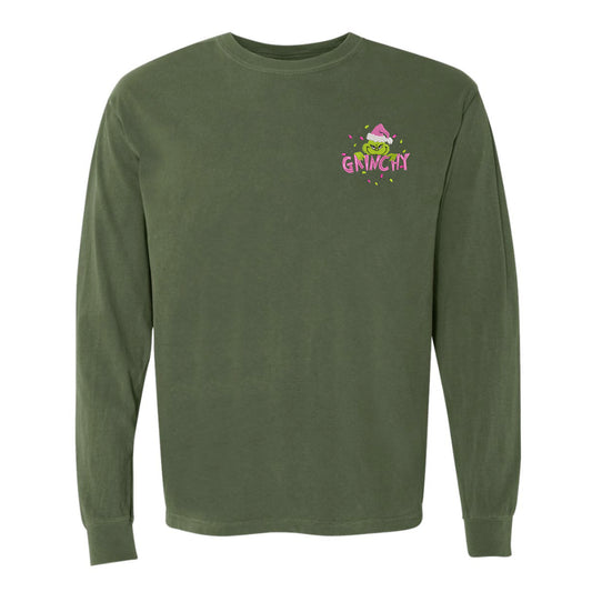 Men's Long-sleeve Heavyweight Gr*nchy T-shirt
