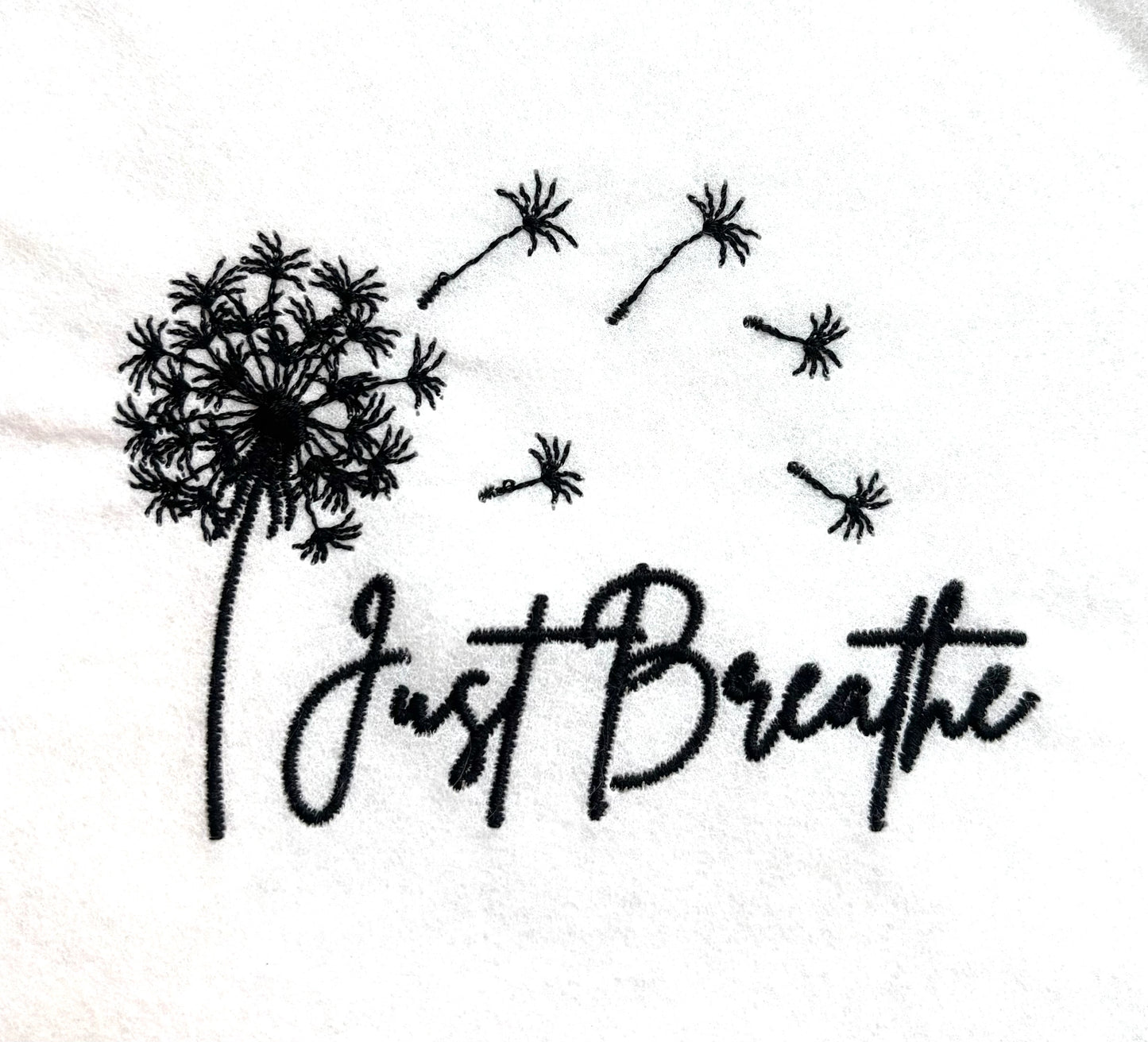Women's Sunday Hooded Just Breathe Sweatshirt