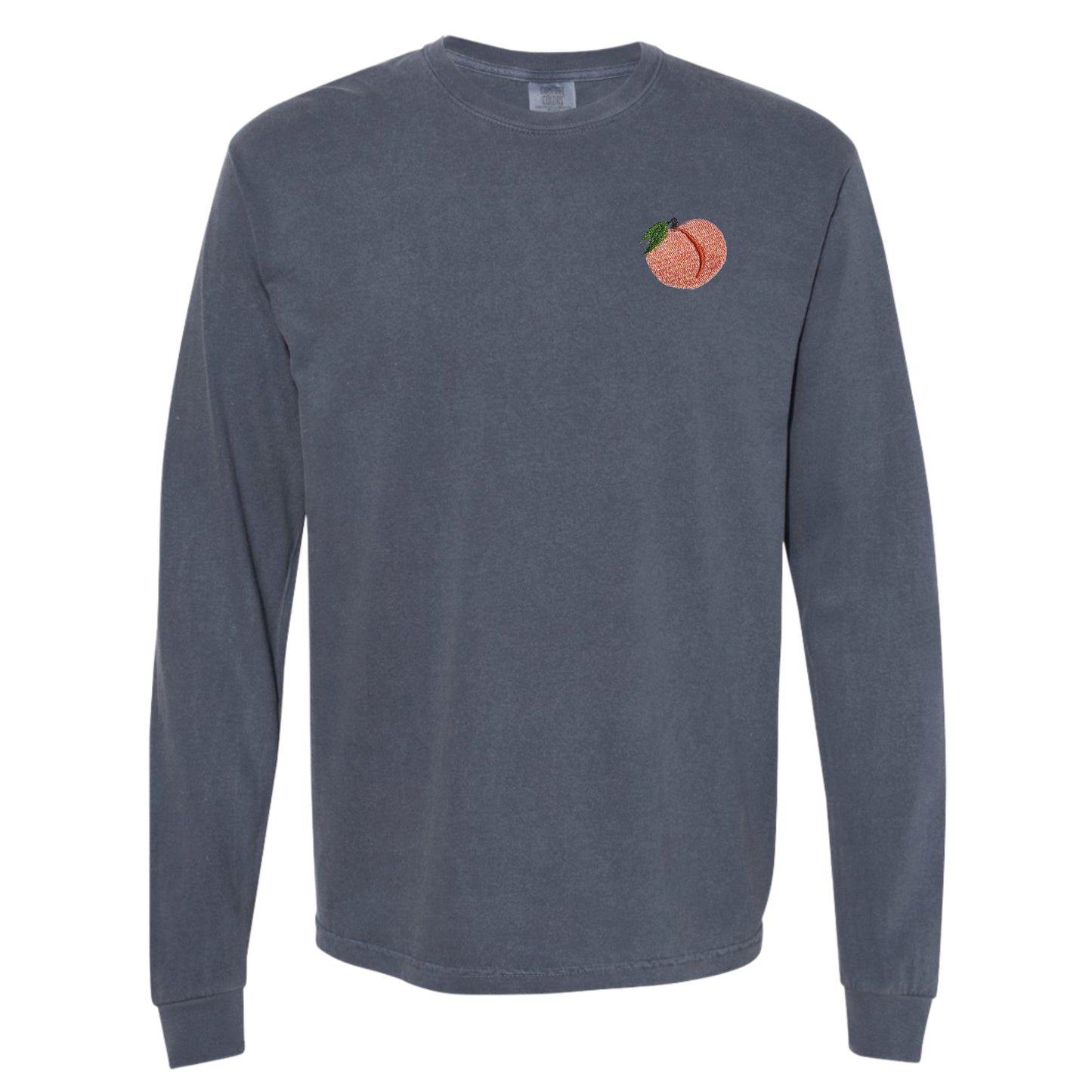 Women's Long-sleeve Heavyweight Peach T-shirt