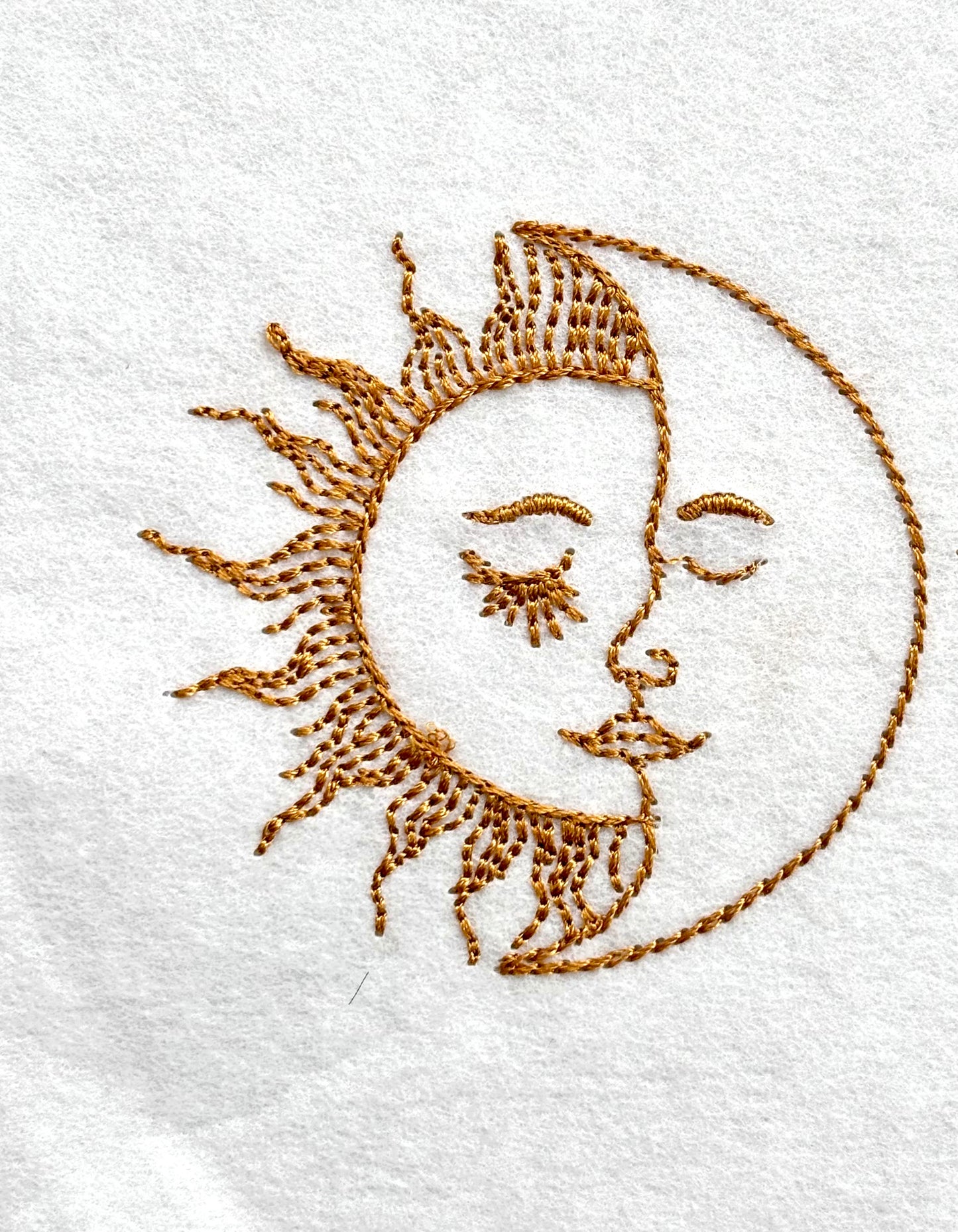 Women's Crewneck Sun Moon Sweatshirt