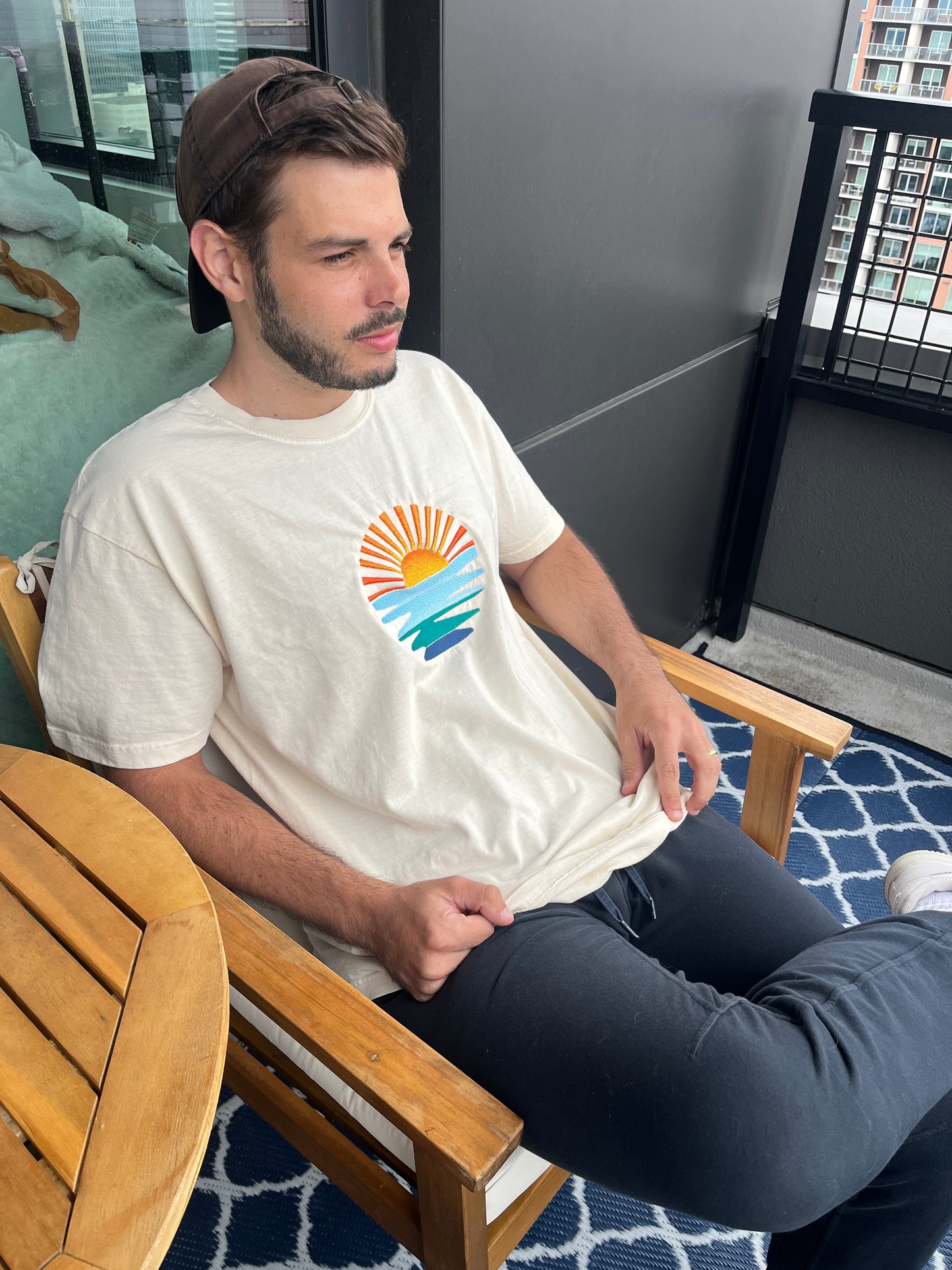 Men's Short-sleeve Sunset T-shirt