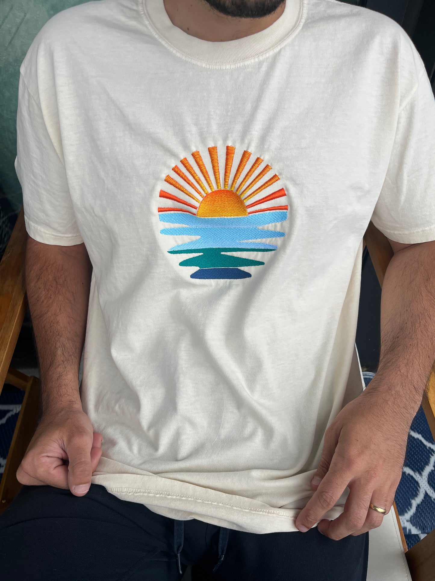 Men's Short-sleeve Sunset T-shirt