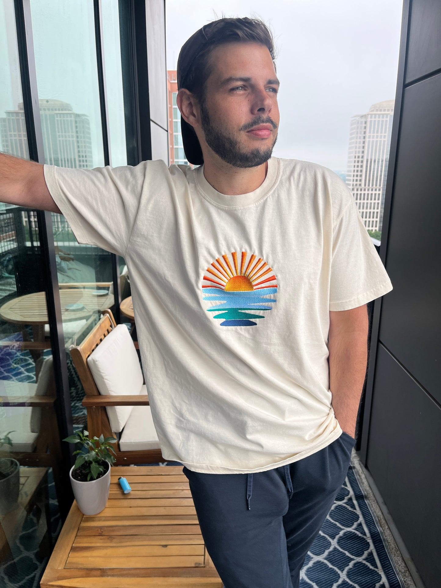 Men's Short-sleeve Sunset T-shirt