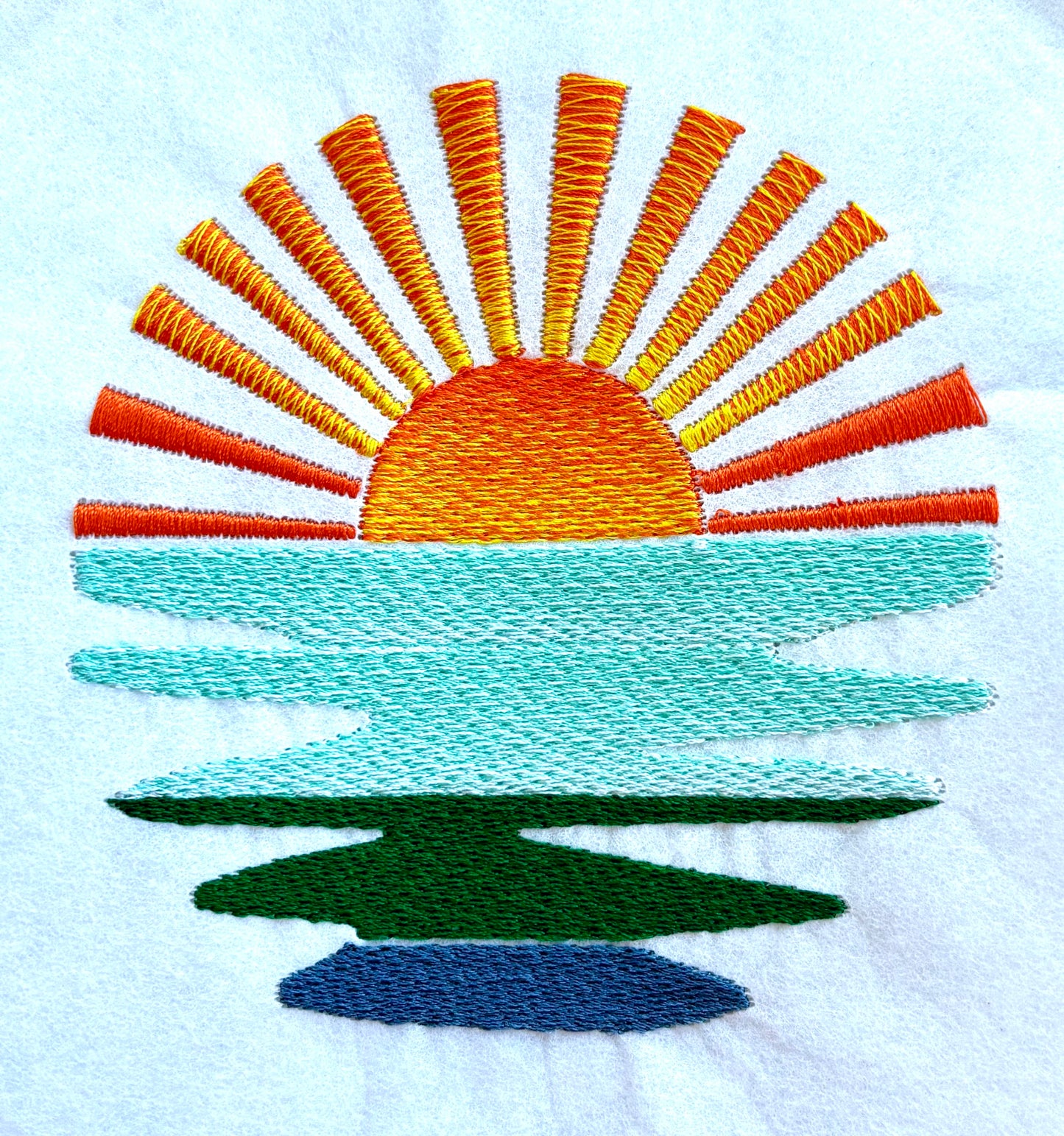 Men's Crewneck Sunset Sweatshirt