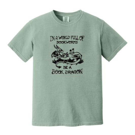 Short-sleeve Be a Book Dragon T-shirt