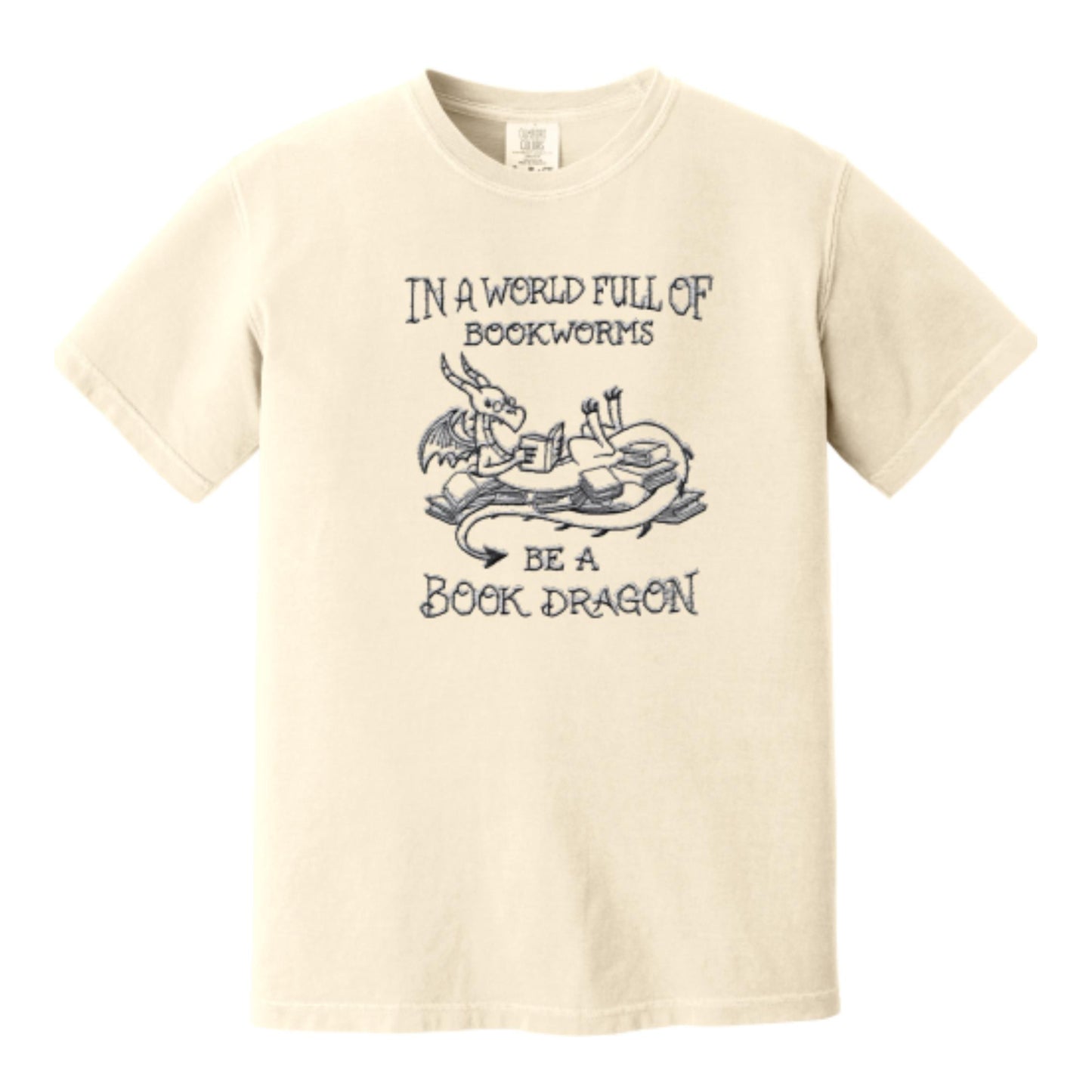Short-sleeve Be a Book Dragon T-shirt