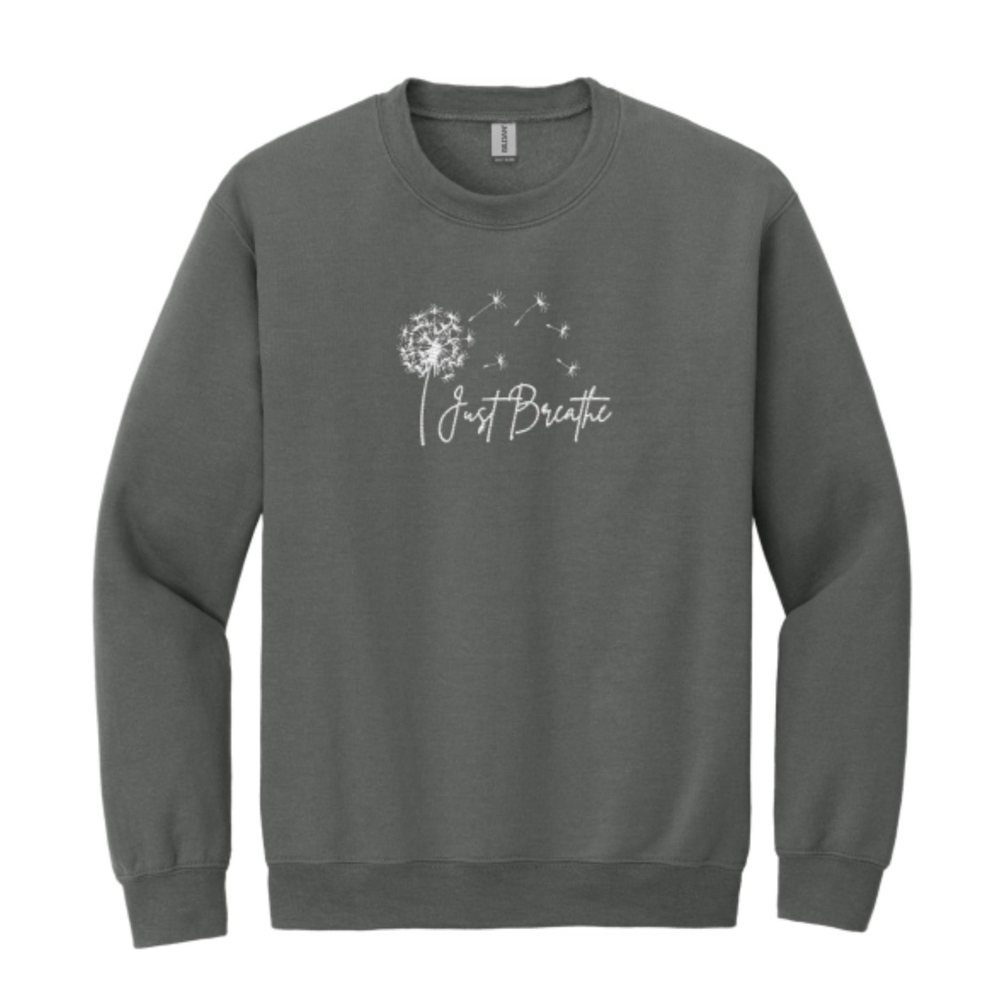 Women's Crewneck Just Breathe Sweatshirt