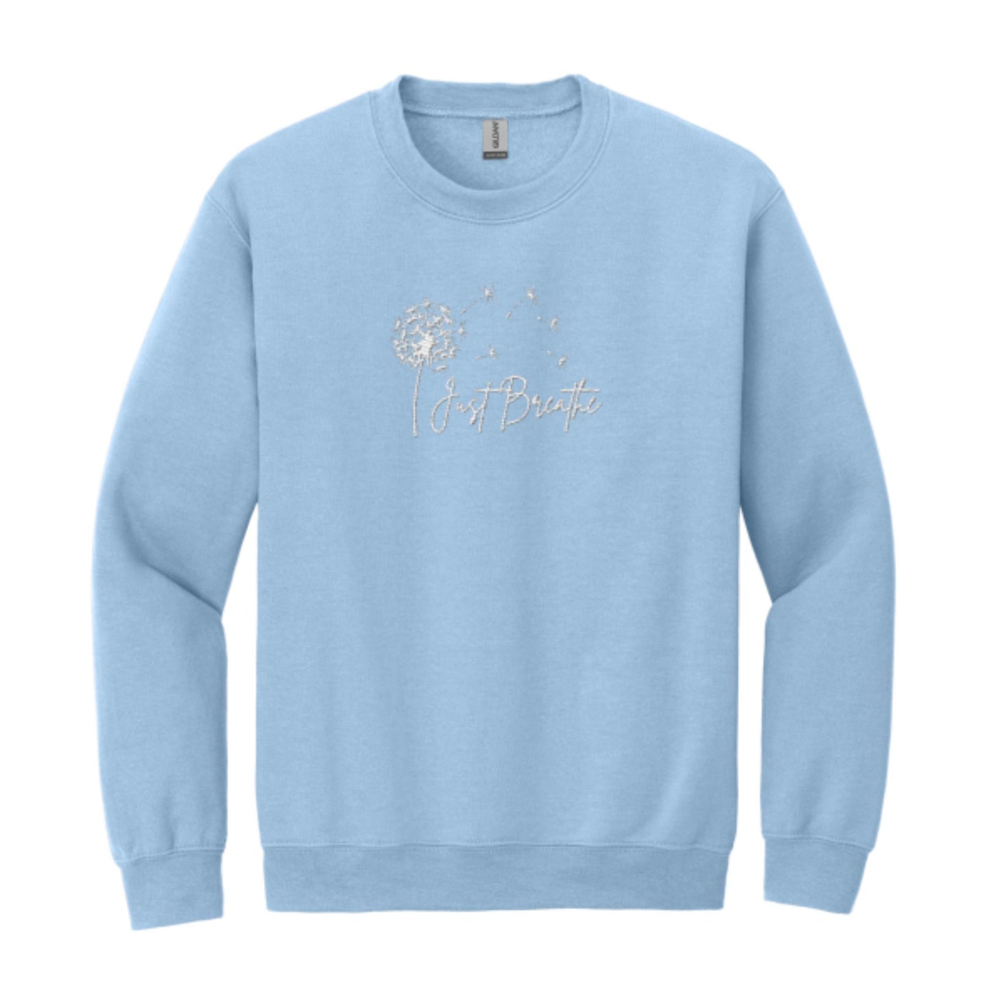 Women's Crewneck Just Breathe Sweatshirt