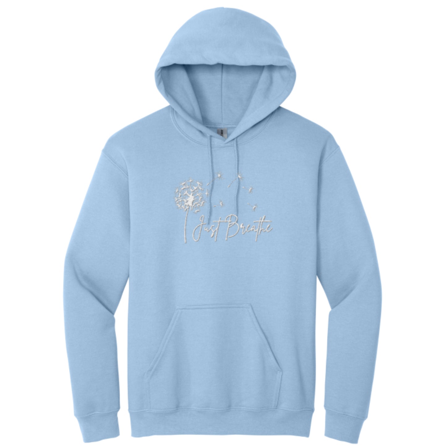 Women's Hooded Sweatshirt with Just Breathe