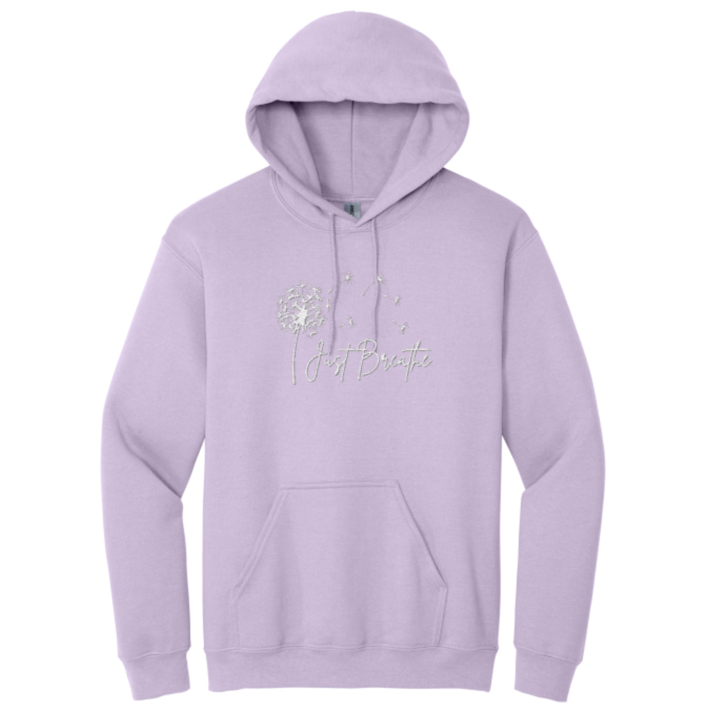 Women's Hooded Sweatshirt with Just Breathe