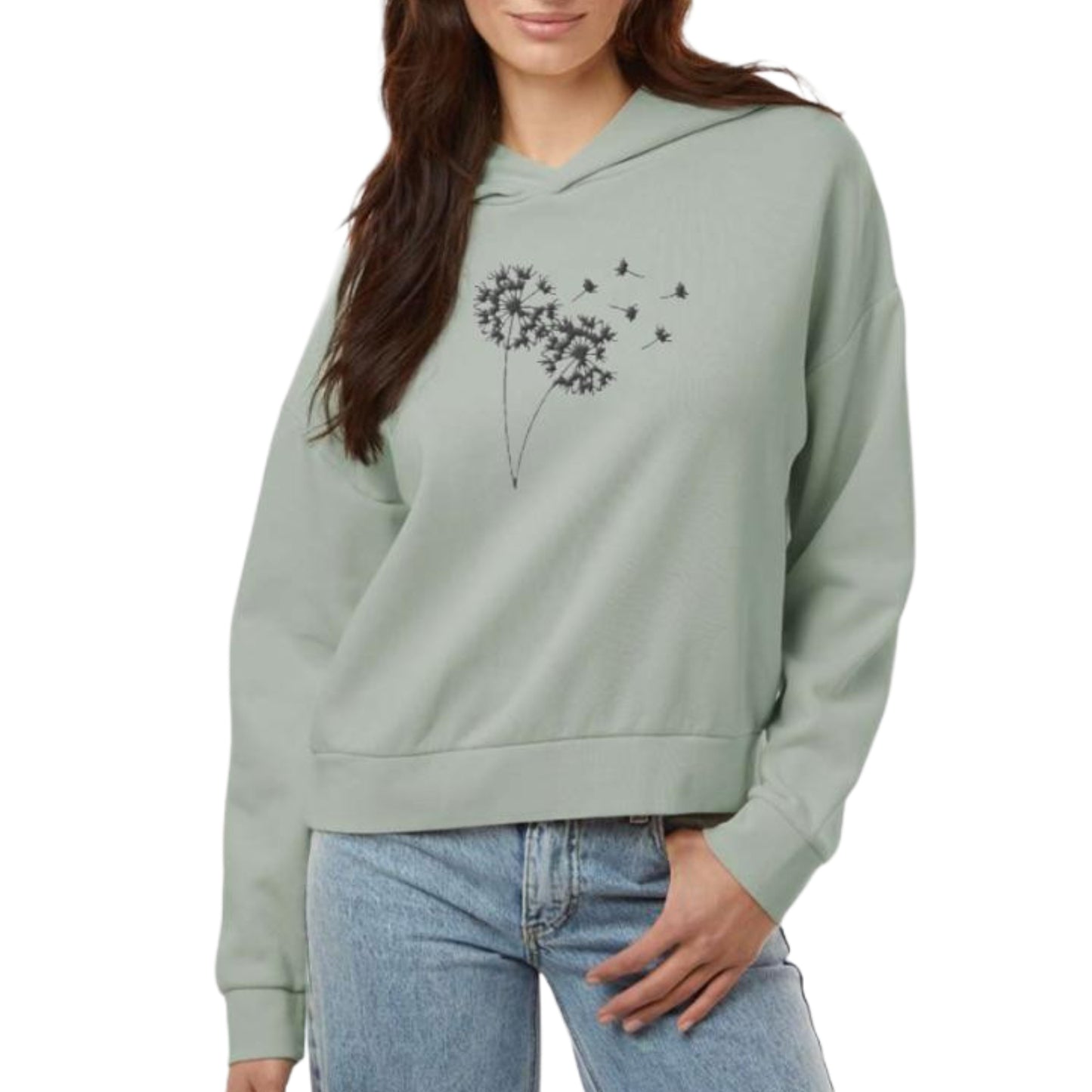 Women's Sunday Hooded Dandelions Sweatshirt