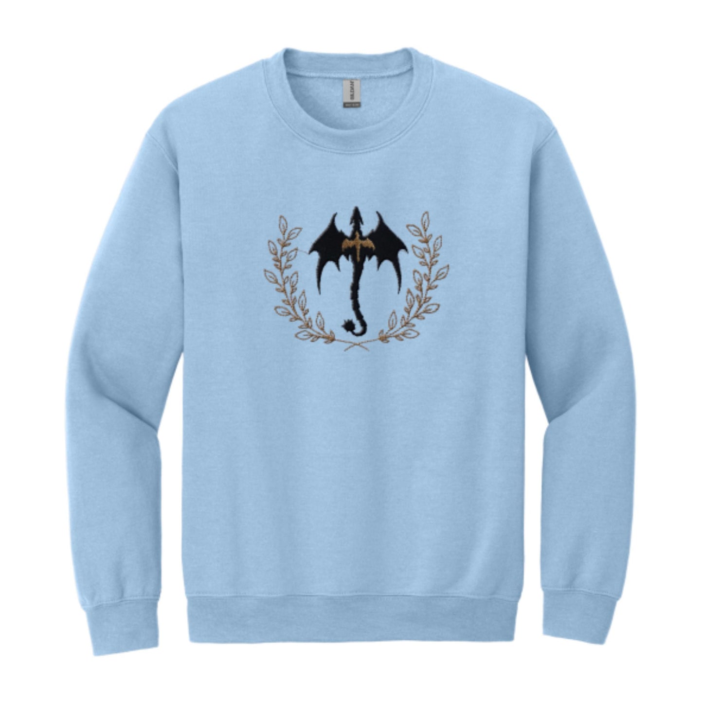 Men's Crewneck Black & Gold Dragons Sweatshirt