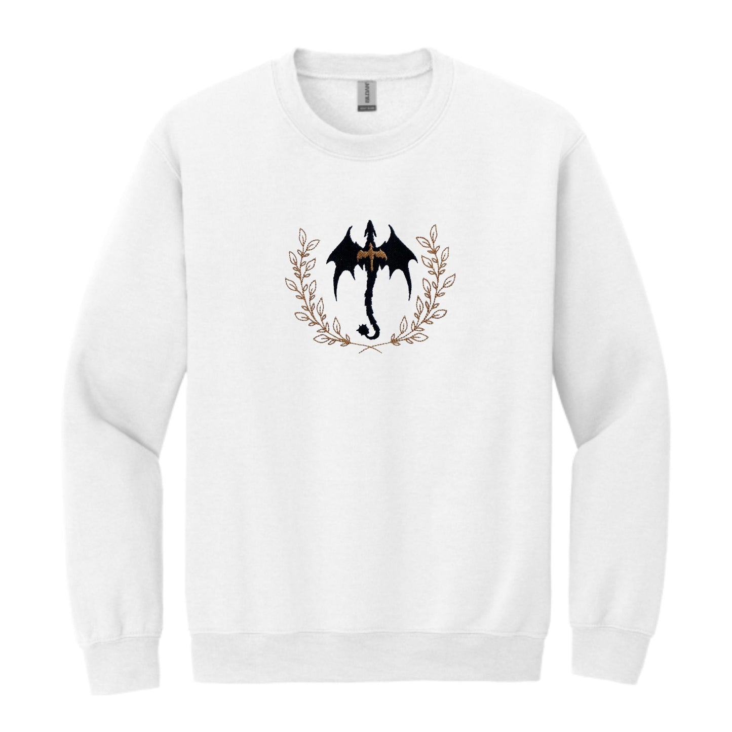 Men's Crewneck Black & Gold Dragons Sweatshirt