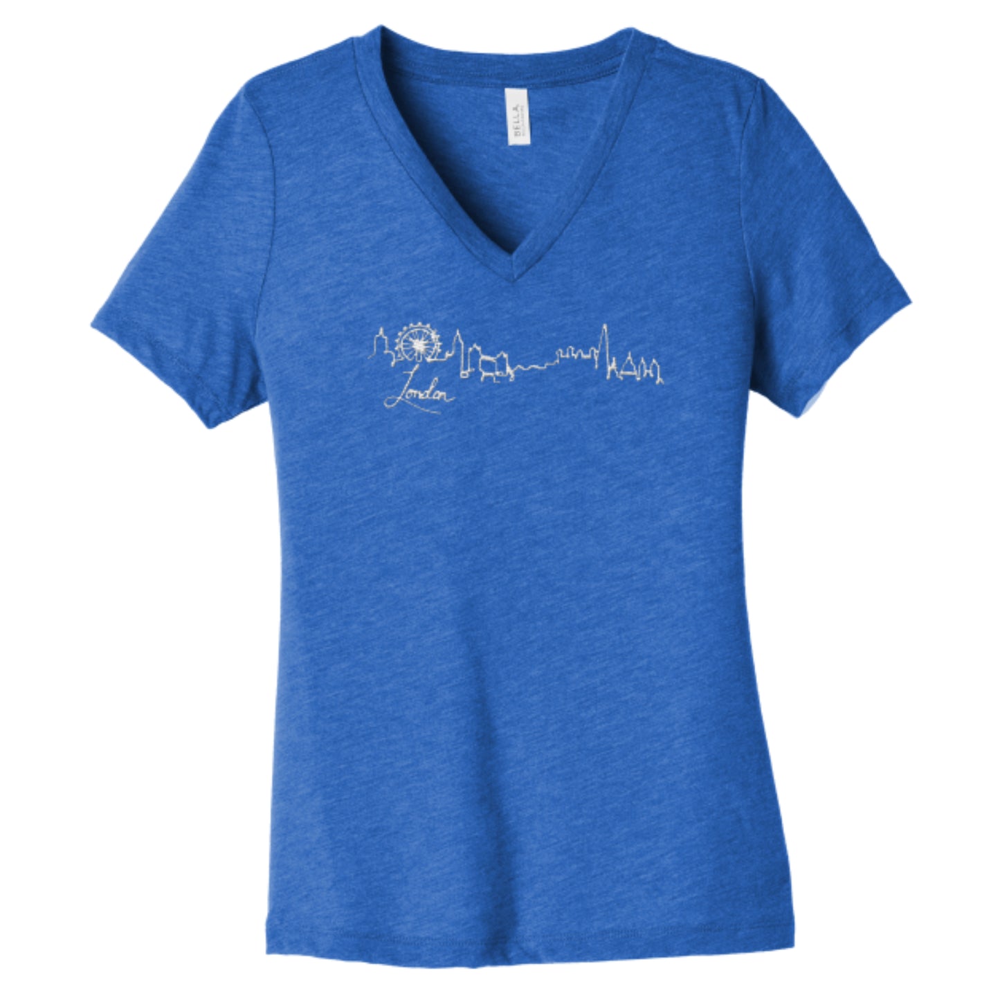 V-neck Short-sleeve London T-shirt
