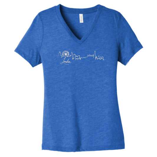 V-neck Short-sleeve London T-shirt