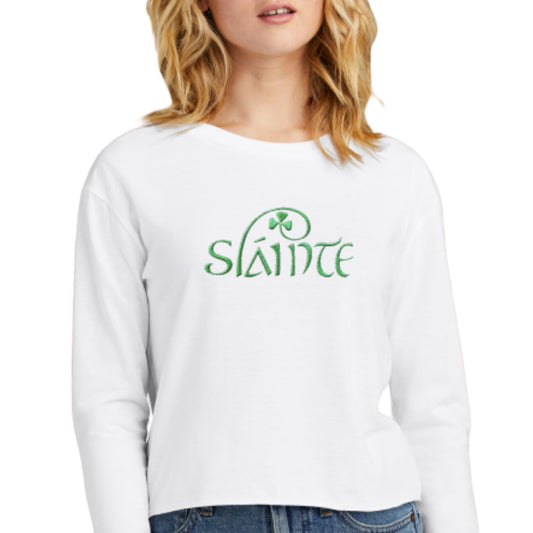 Long-sleeve Midi Crewneck Slainte T-shirt
