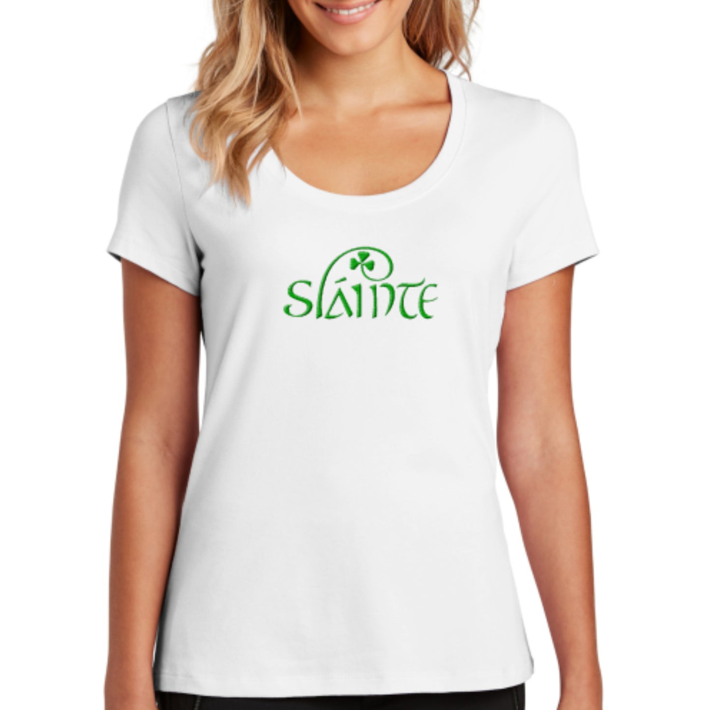 Scoop neck Short-sleeve Slainte T-shirt