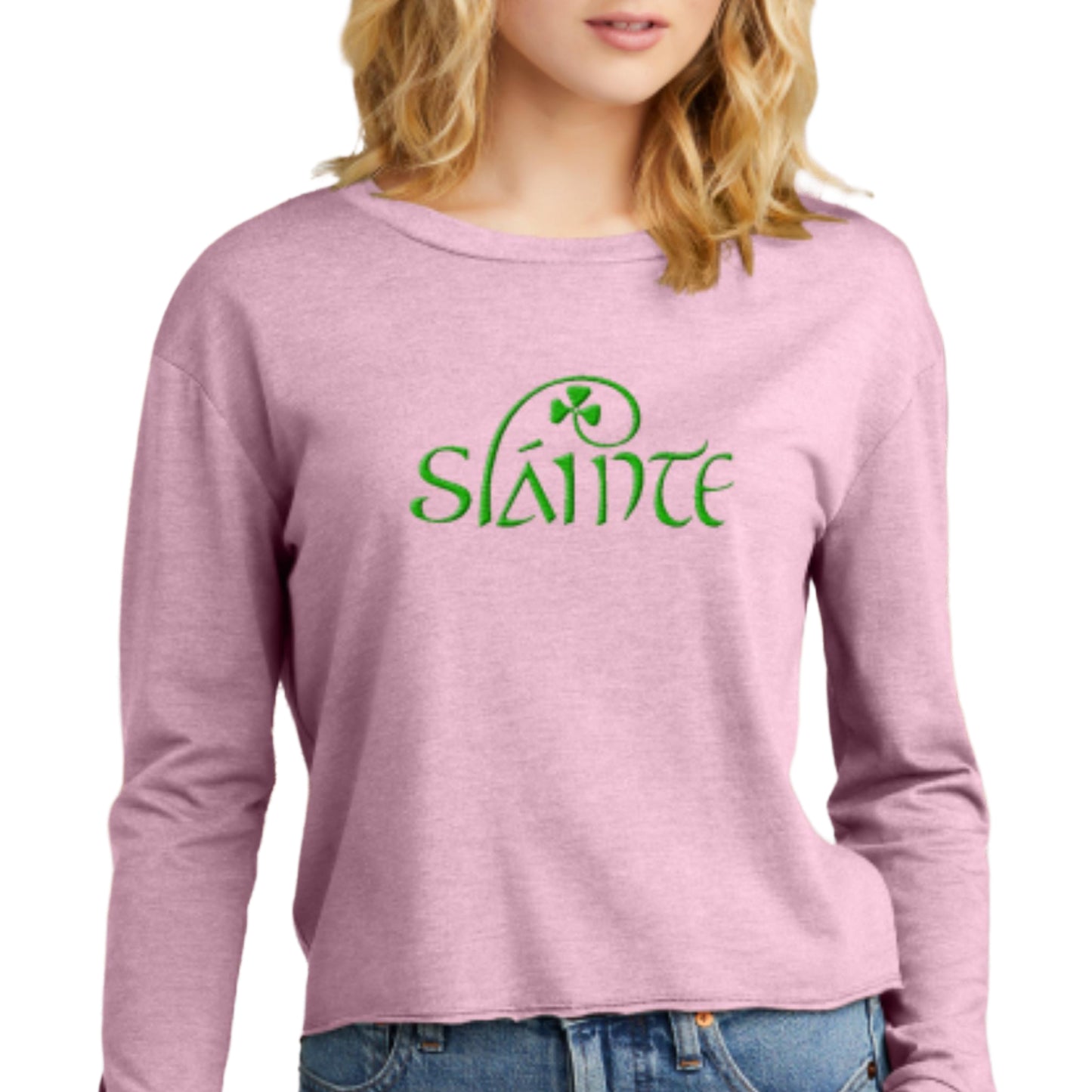 Long-sleeve Midi Crewneck Slainte T-shirt