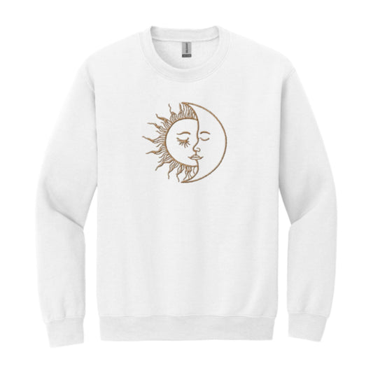 Men's Crewneck Sun Moon Sweatshirt