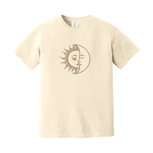 Short-sleeve Sun Moon T-shirt