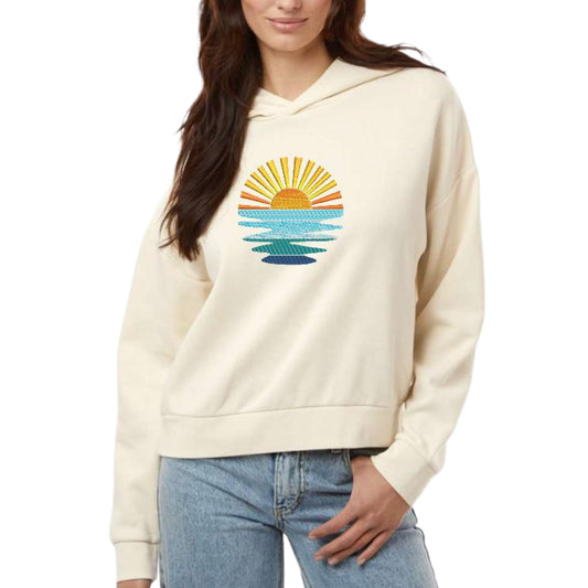 Women's Sunday Hooded Sunset Sweatshirt