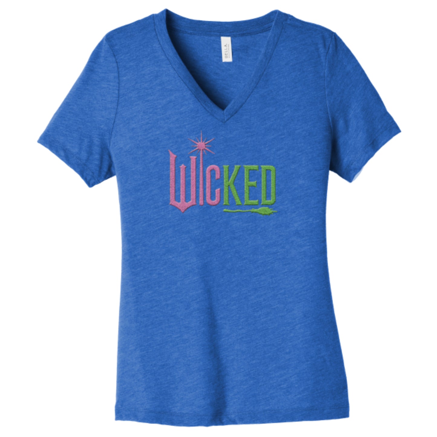 V-neck Short-sleeve Wicked T-shirt