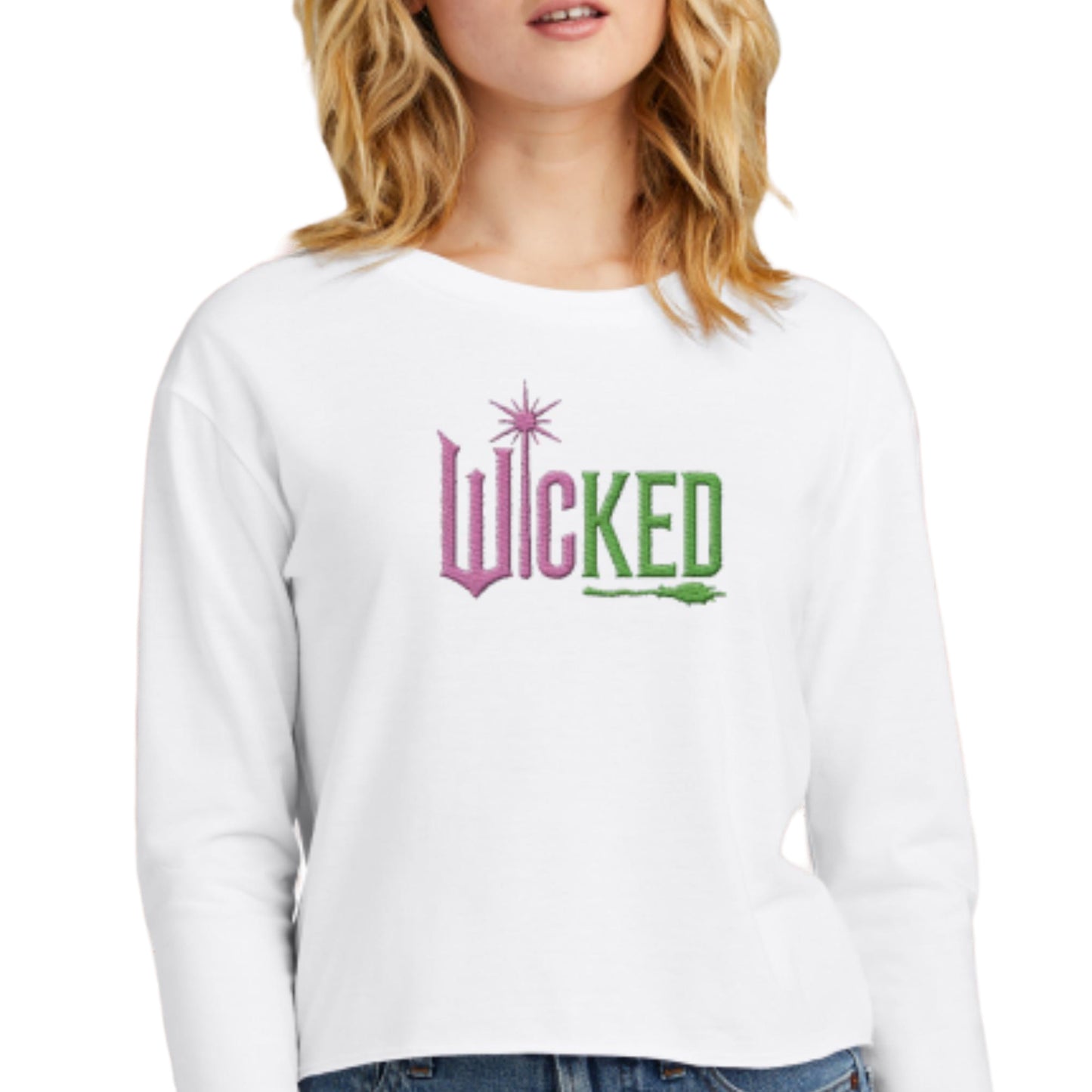 Long-sleeve Midi Crewneck Wicked T-shirt