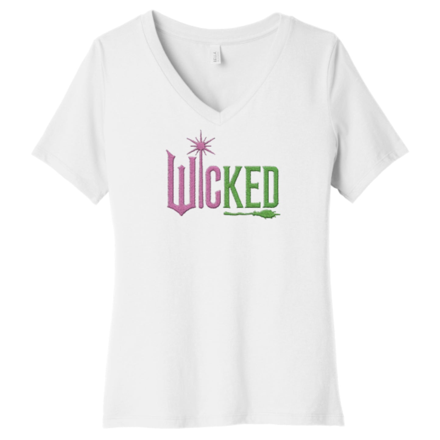 V-neck Short-sleeve Wicked T-shirt