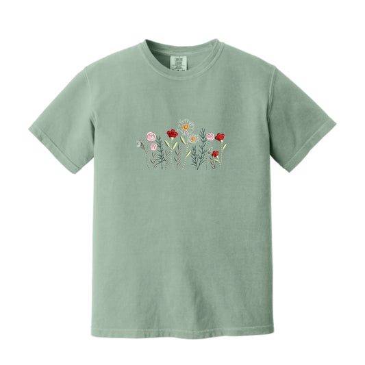 Short-sleeve Wildflowers T-shirt